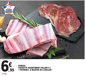E.Leclerc Agneau : caissette assortiment collier offre