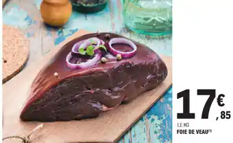 E.Leclerc Foie de veau offre