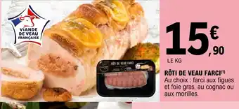 E.Leclerc ROTI DE VEAU FARCI offre