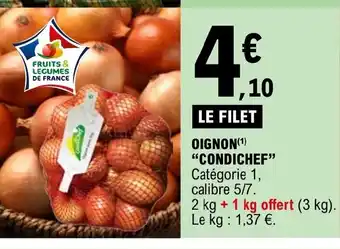 E.Leclerc OIGNON CONDICHEF offre