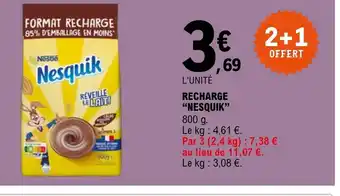 E.Leclerc RECHARGE NESQUIK offre