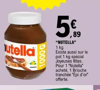 E.Leclerc NUTELLA offre