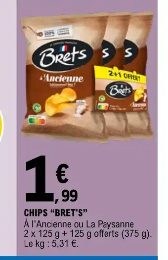 E.Leclerc CHIPS BRET'S offre