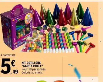 KIT COTILLONS GAPPY PARTY
