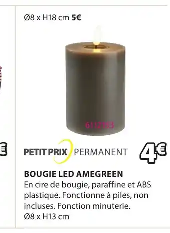 JYSK BOUGIE LED AMEGREEN offre