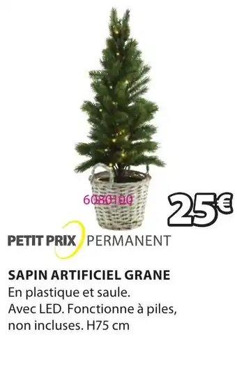 JYSK SAPIN ARTIFICIEL GRANE offre