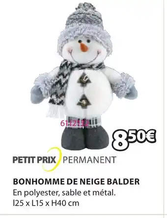BONHOMME DE NEIGE BALDER