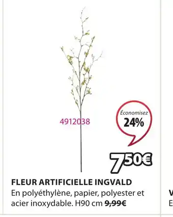 JYSK FLEUR ARTIFICIELLE INGVALD offre