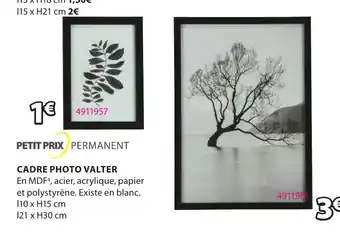 JYSK CADRE PHOTO VALTER offre