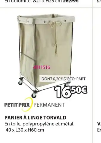 JYSK PANIER À LINGE TORVALD offre