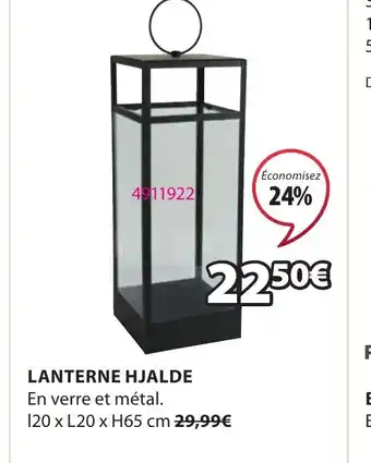 JYSK LANTERNE HJALDE offre