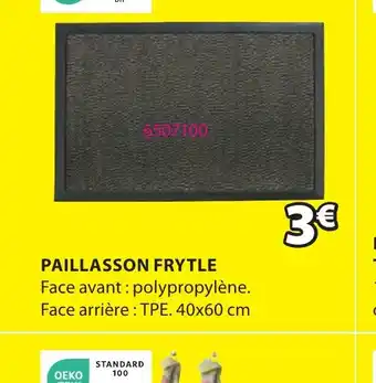 JYSK PAILLASSON FRYTLE offre
