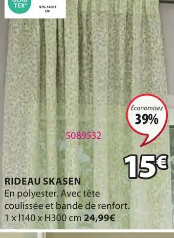 JYSK RIDEAU SKASEN offre