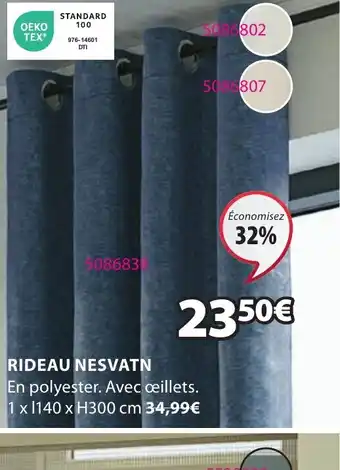 JYSK RIDEAU NESVATN offre