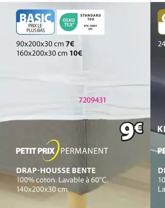 JYSK DRAP-HOUSSE BENTE offre