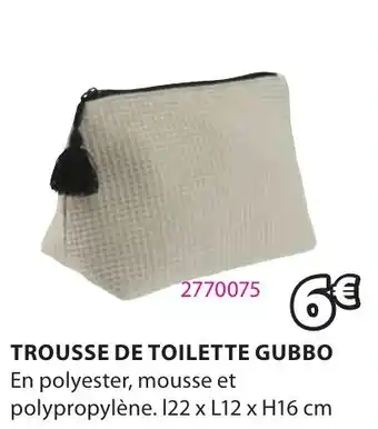 JYSK TROUSSE DE TOILETTE GUBBO offre