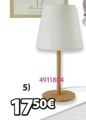 JYSK LAMPE DE TABLE JULIUS offre
