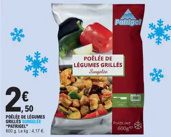 E.Leclerc Poêlée de légumes grillés offre