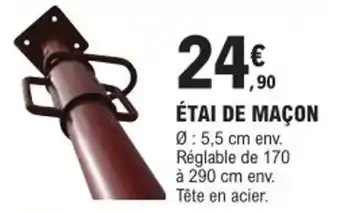 E.Leclerc Brico ÉTAI DE MAÇON offre