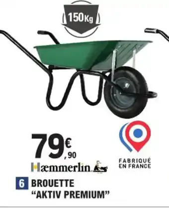 E.Leclerc Brico BROUETTE "AKTIV PREMIUM” offre
