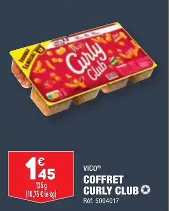 ALDI COFFRET CURLY CLUB offre