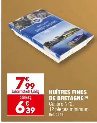ALDI Huîtres fines de bretagne offre