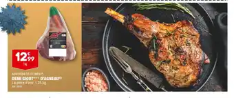 ALDI Boucherie st-clément demi gigot d’agneau offre