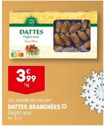 ALDI Les jardins de laylah dattes branchées offre