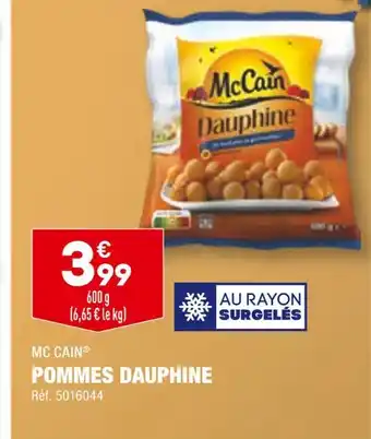 ALDI Mc cain pommes dauphine offre