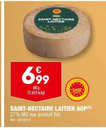 ALDI Saint-nectaire laitier aop offre