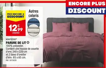 ALDI Novitesse parure de lit offre