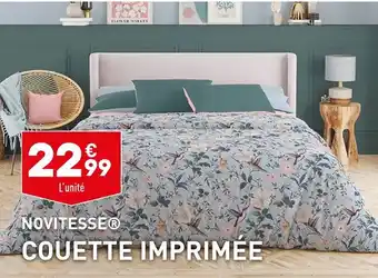 ALDI COUETTE IMPRIMÉE offre