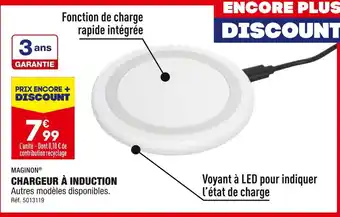 Maginon chargeur à induction