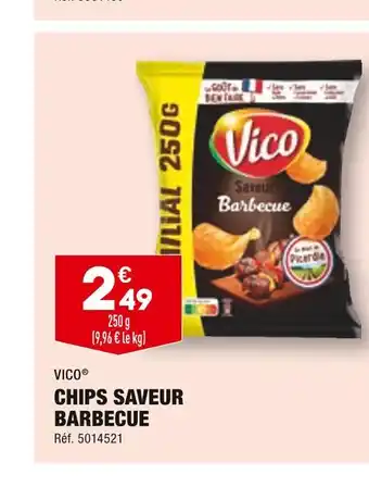 ALDI Vico chips saveur barbecue offre