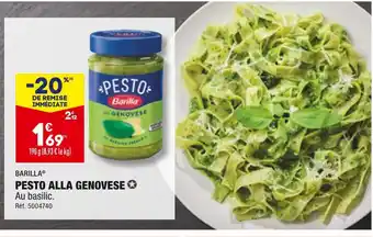 ALDI Barilla pesto alla genovese offre