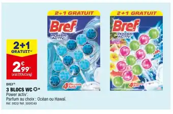 ALDI Bref 3 blocs wc offre