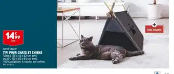 ALDI Super crack tipi pour chats et chiens offre