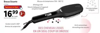 Lidl Rita brosse lissante offre