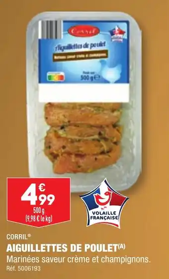 ALDI AIGUILLETTES DE POULET(A) offre