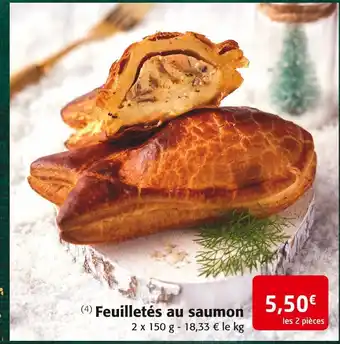 Colruyt Feuilletés au saumon offre