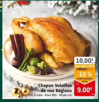 Chapon volailles de nos régions