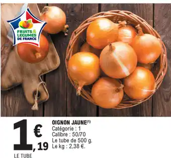 E.Leclerc Oignon Jaune offre