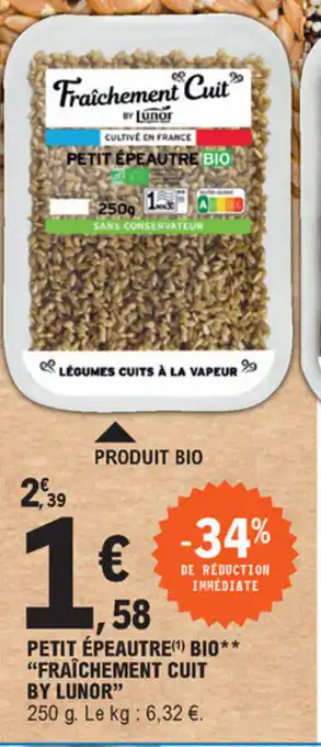 E.Leclerc Petit épeautre offre