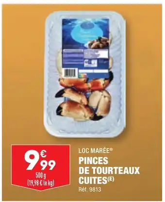 ALDI DE TOURTEAUX CUITES(E) PINCES offre