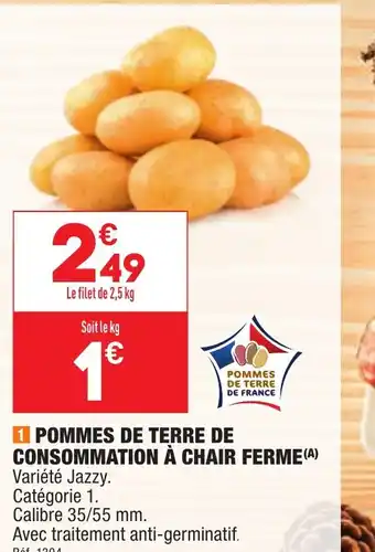 ALDI POMMES DE TERRE DE CONSOMMATION À CHAIR FERME (A) offre