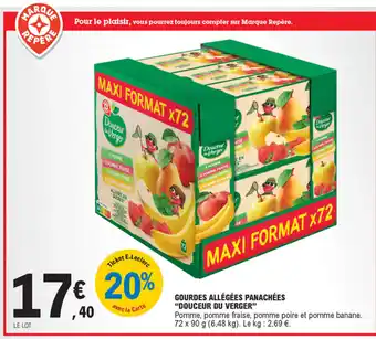 E.Leclerc Gourdes Allégées Panachées offre