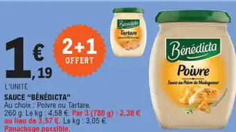 E.Leclerc Sauce Bénédicta offre