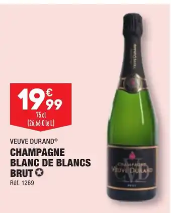 ALDI CHAMPAGNE BLANC DE BLANCS BRUT offre