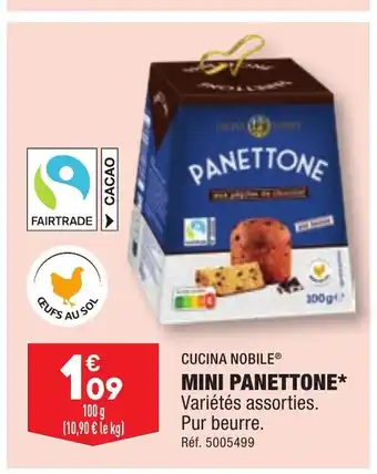 ALDI MINI PANETTONE offre