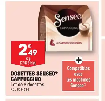 DOSETTES SENSEO